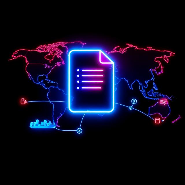 Supplier document verification and audit log